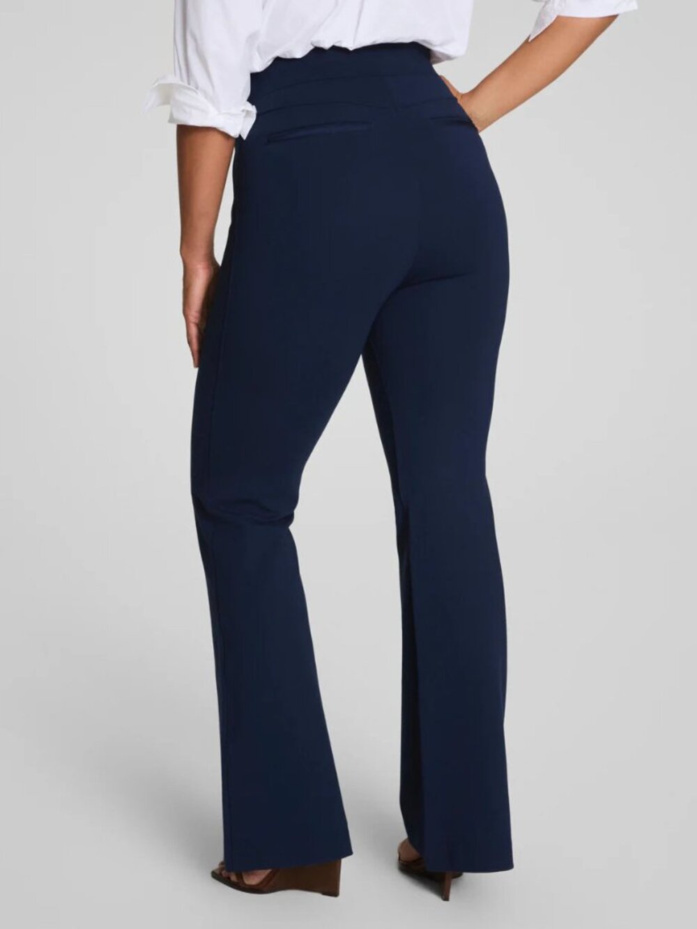 SPANXsupersmooth™ PerfectFit Ponte Flare Pant - Picture 3 of 12